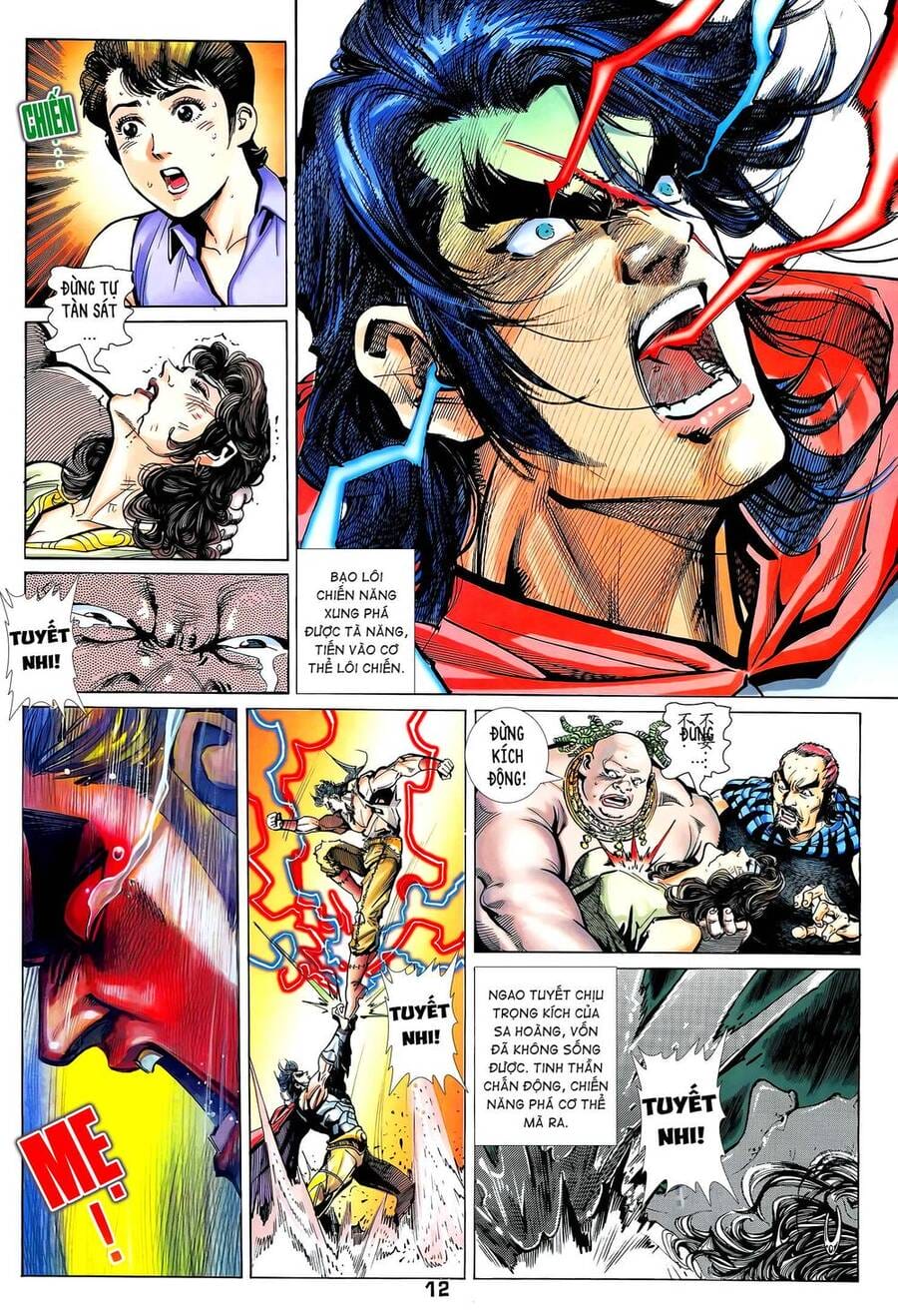 Truyện Tranh Long Hổ 5 Thế trang 8