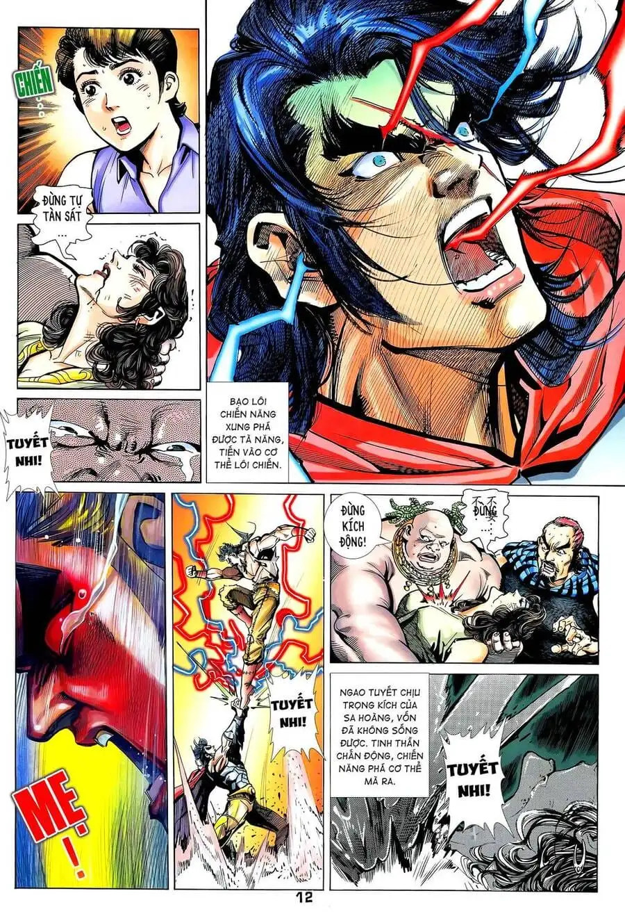 Truyện Tranh Long Hổ 5 Thế trang 8