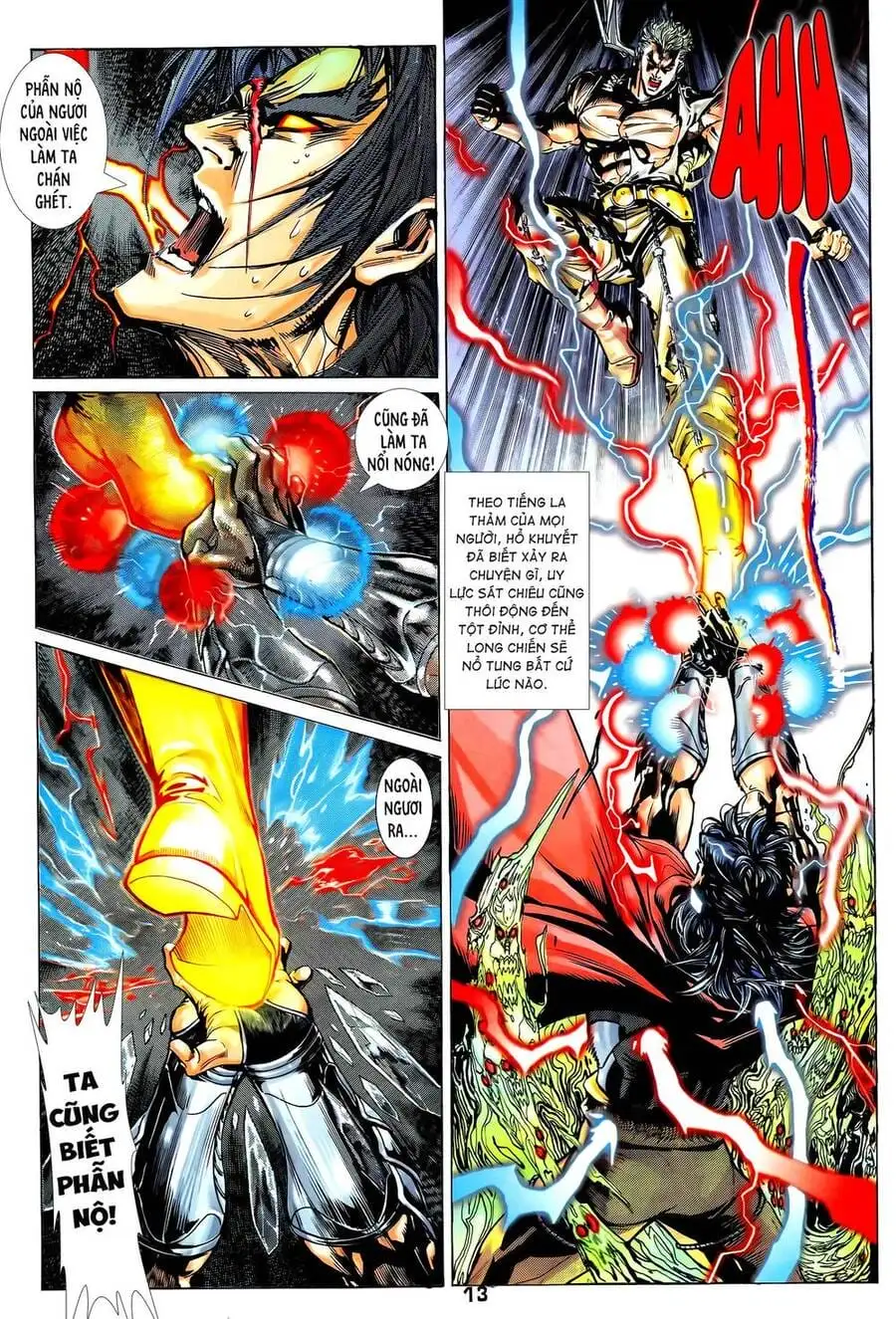 Truyện Tranh Long Hổ 5 Thế trang 8