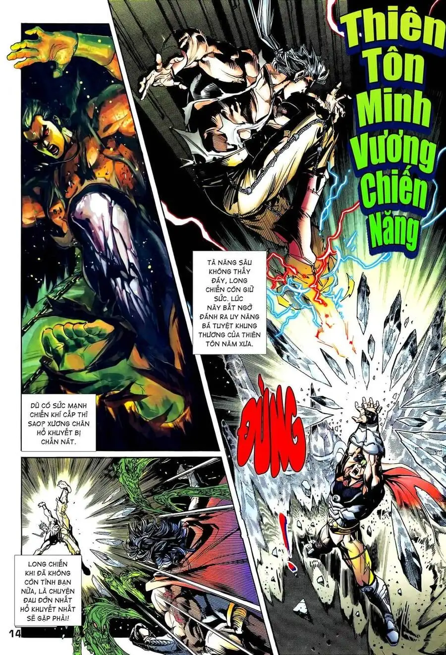 Truyện Tranh Long Hổ 5 Thế trang 8