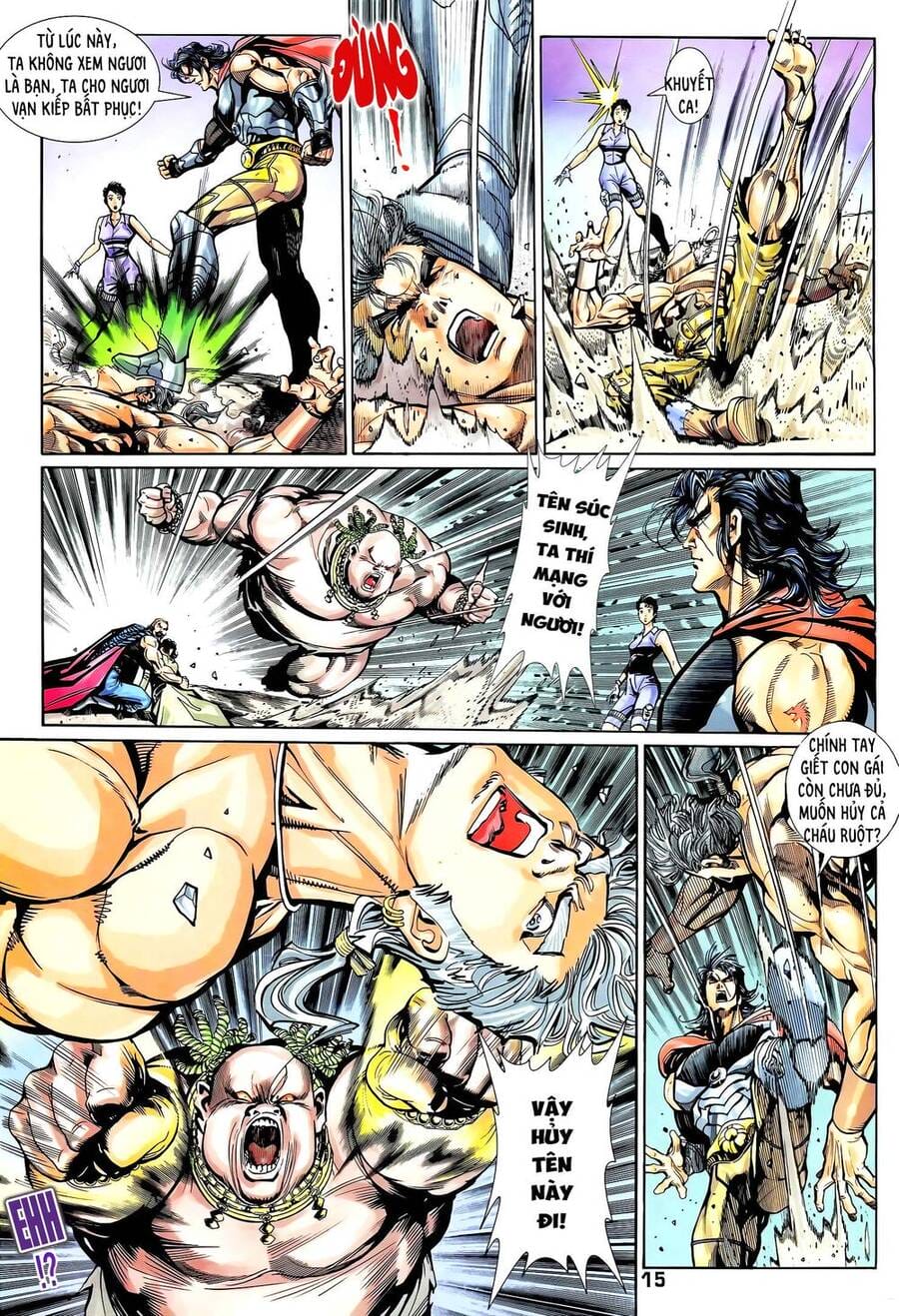 Truyện Tranh Long Hổ 5 Thế trang 8