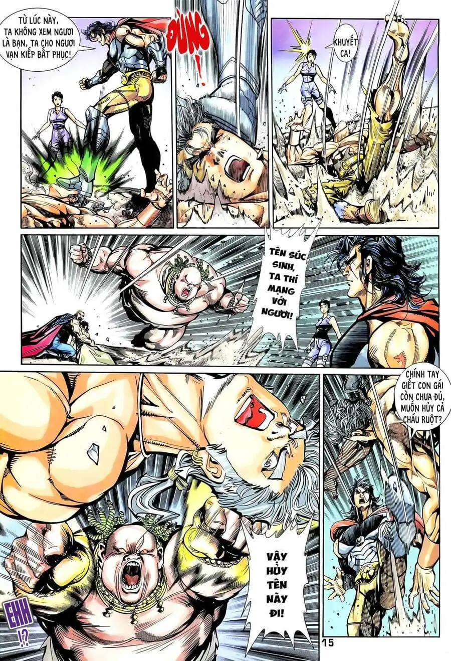 Truyện Tranh Long Hổ 5 Thế trang 8