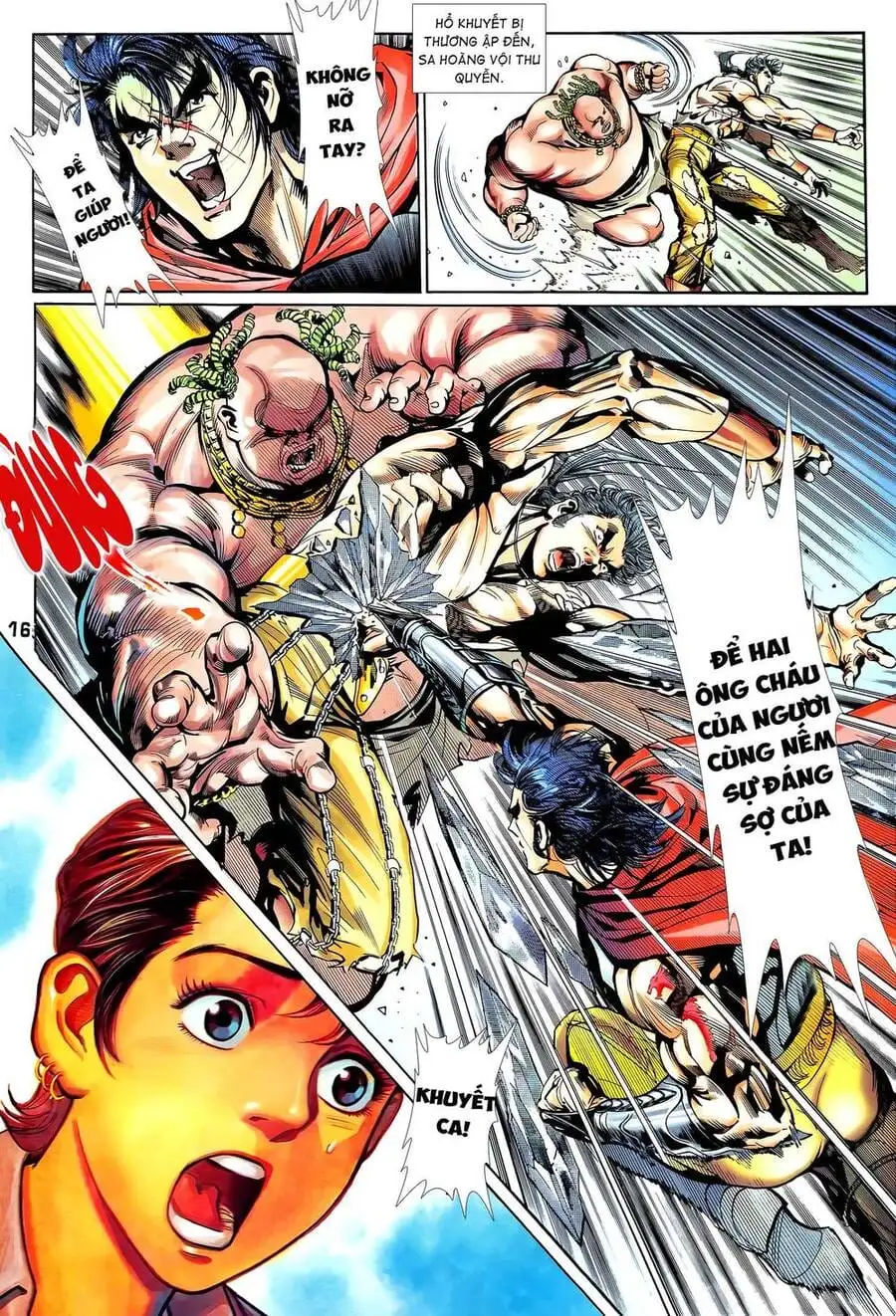 Truyện Tranh Long Hổ 5 Thế trang 8