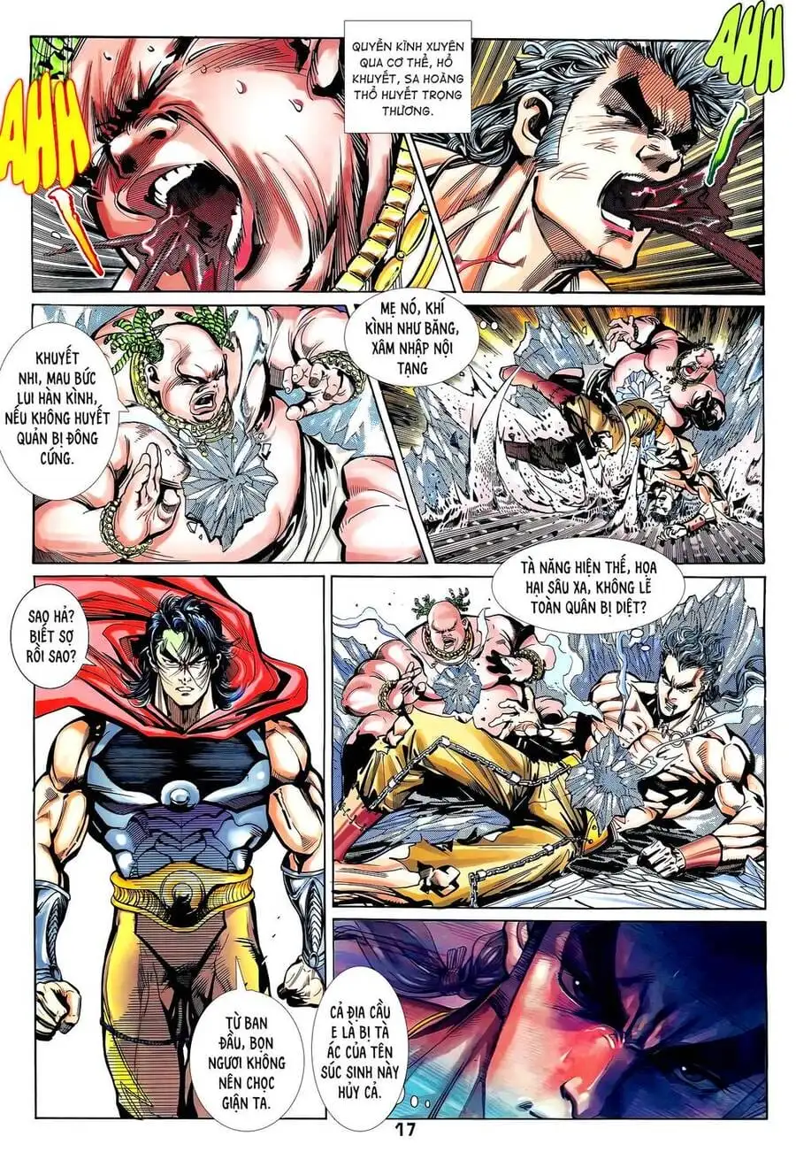 Truyện Tranh Long Hổ 5 Thế trang 8