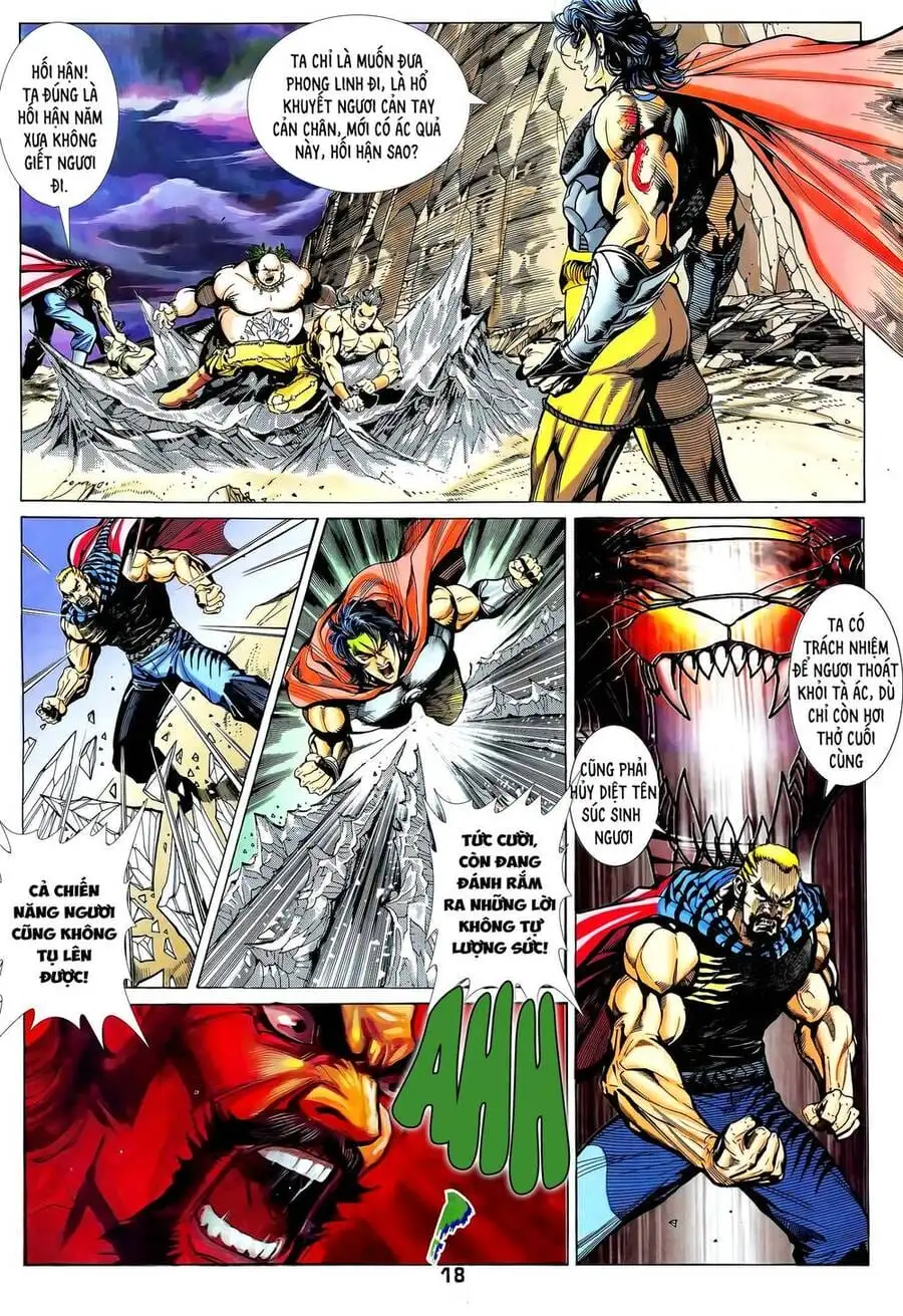 Truyện Tranh Long Hổ 5 Thế trang 8