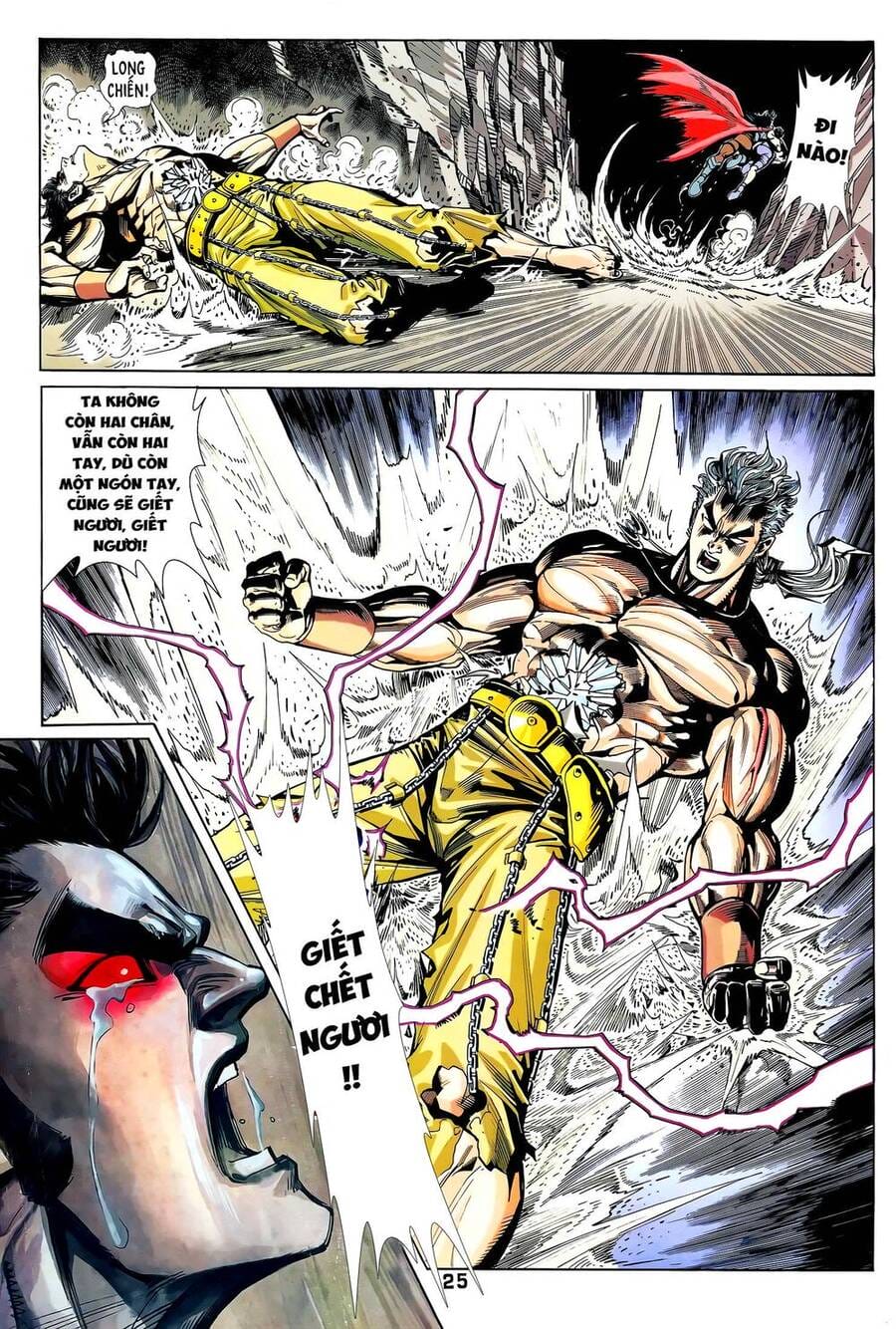 Truyện Tranh Long Hổ 5 Thế trang 8
