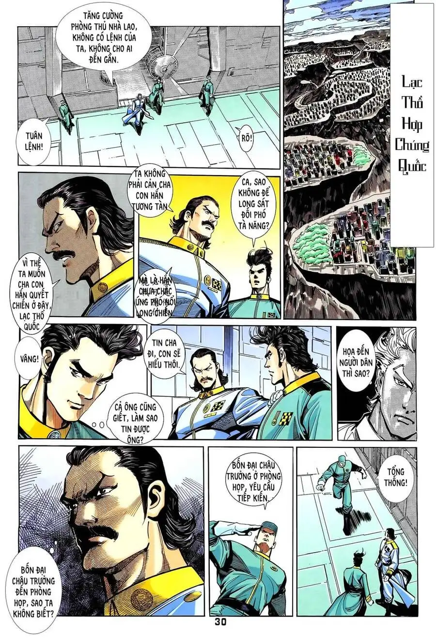 Truyện Tranh Long Hổ 5 Thế trang 8