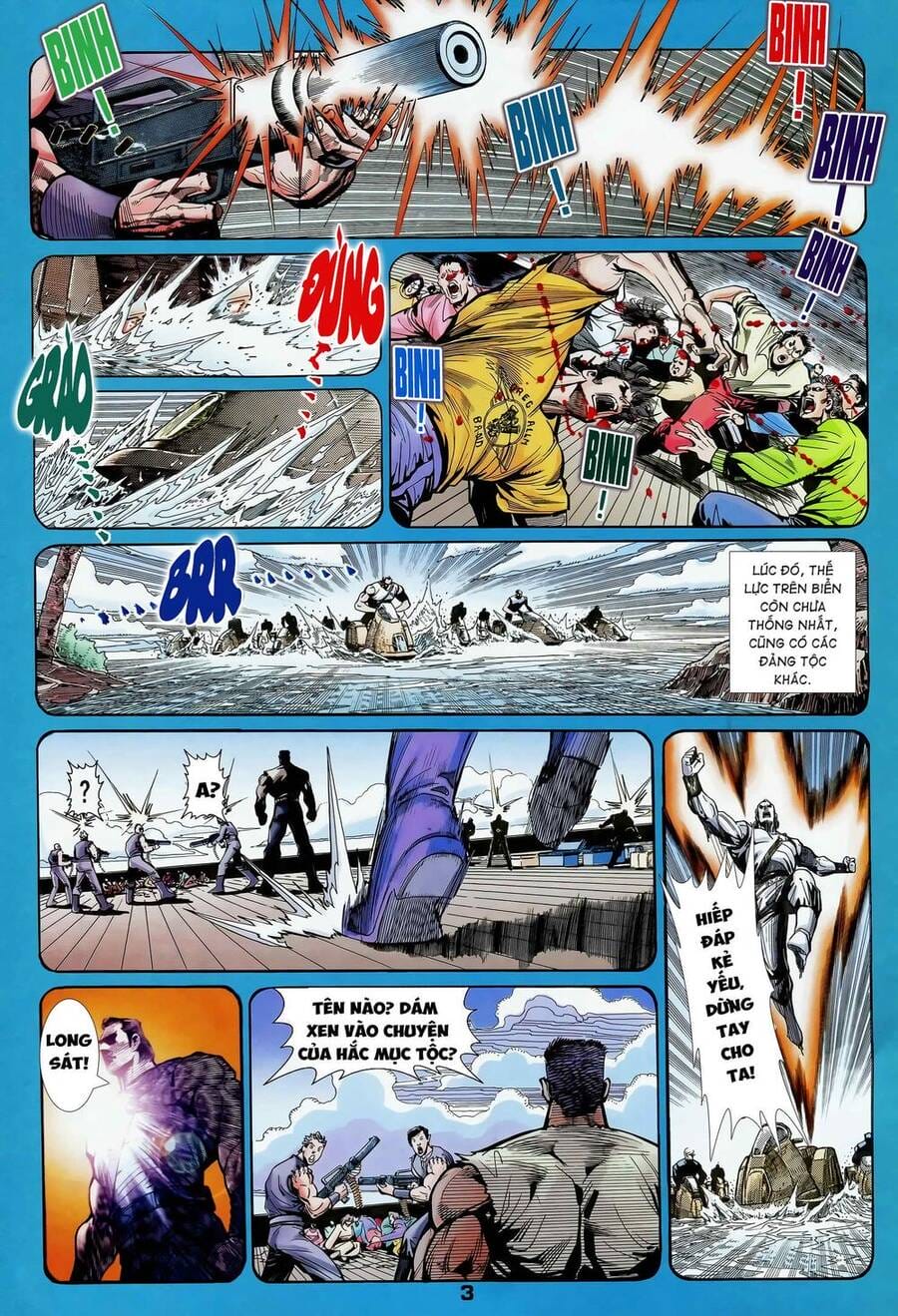 Truyện Tranh Long Hổ 5 Thế trang 8