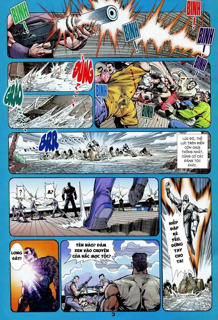 Truyện Tranh Long Hổ 5 Thế trang 8