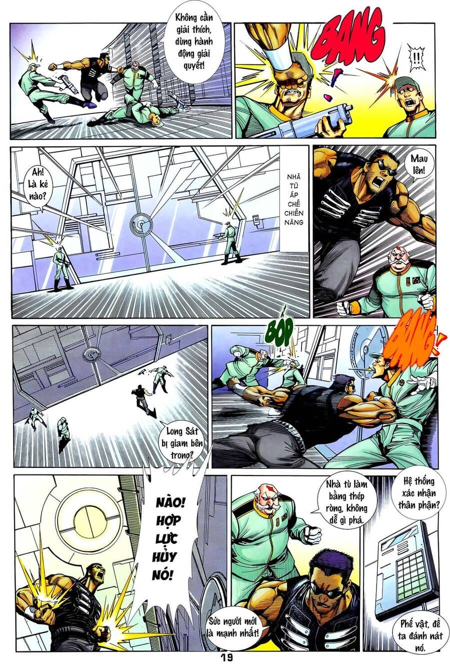 Truyện Tranh Long Hổ 5 Thế trang 8