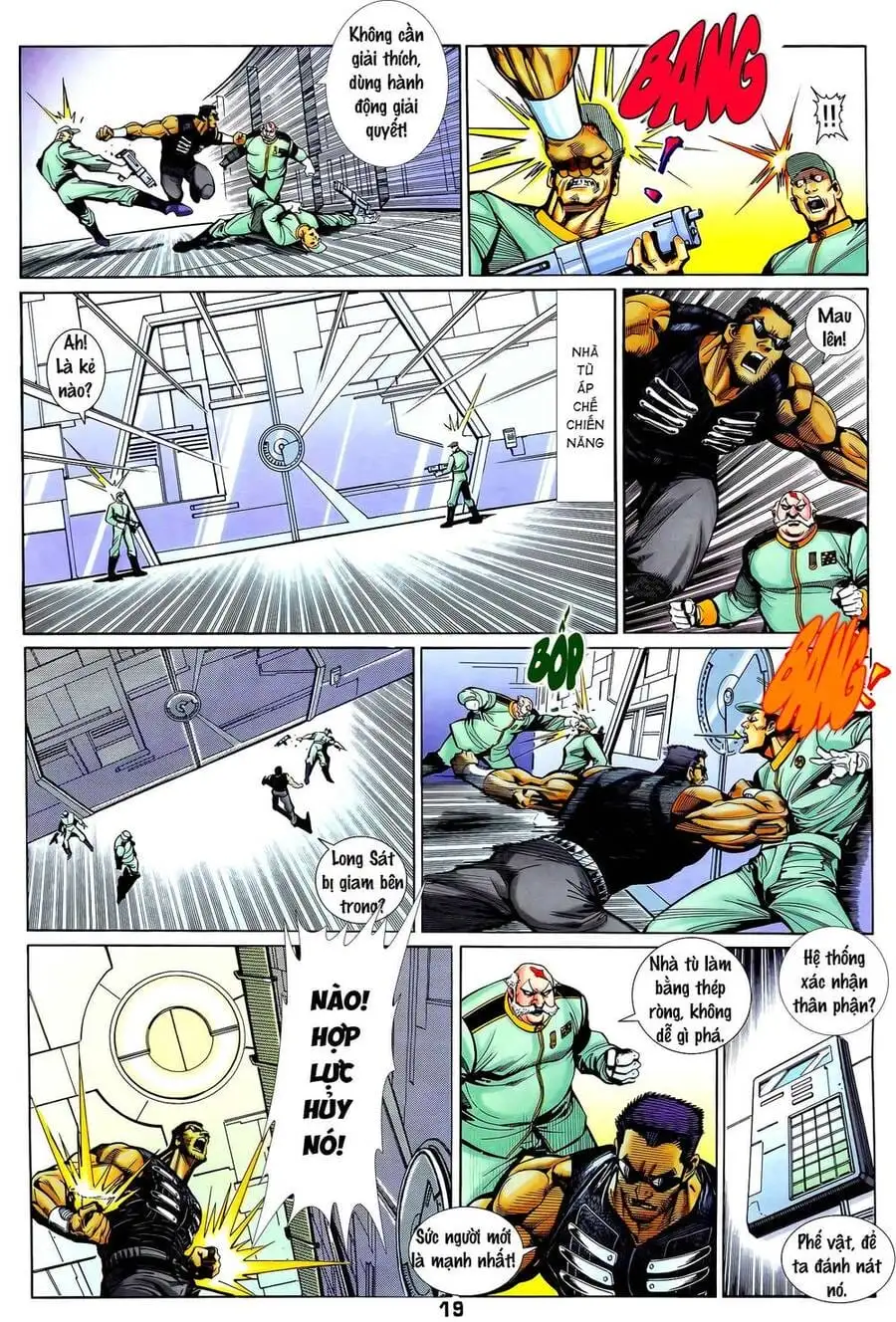 Truyện Tranh Long Hổ 5 Thế trang 8
