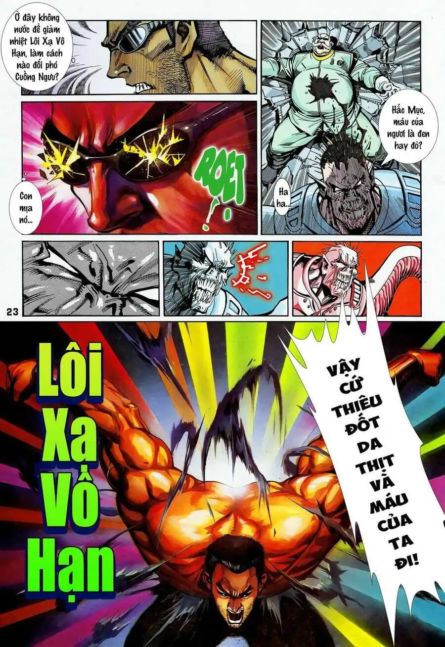 Truyện Tranh Long Hổ 5 Thế trang 8