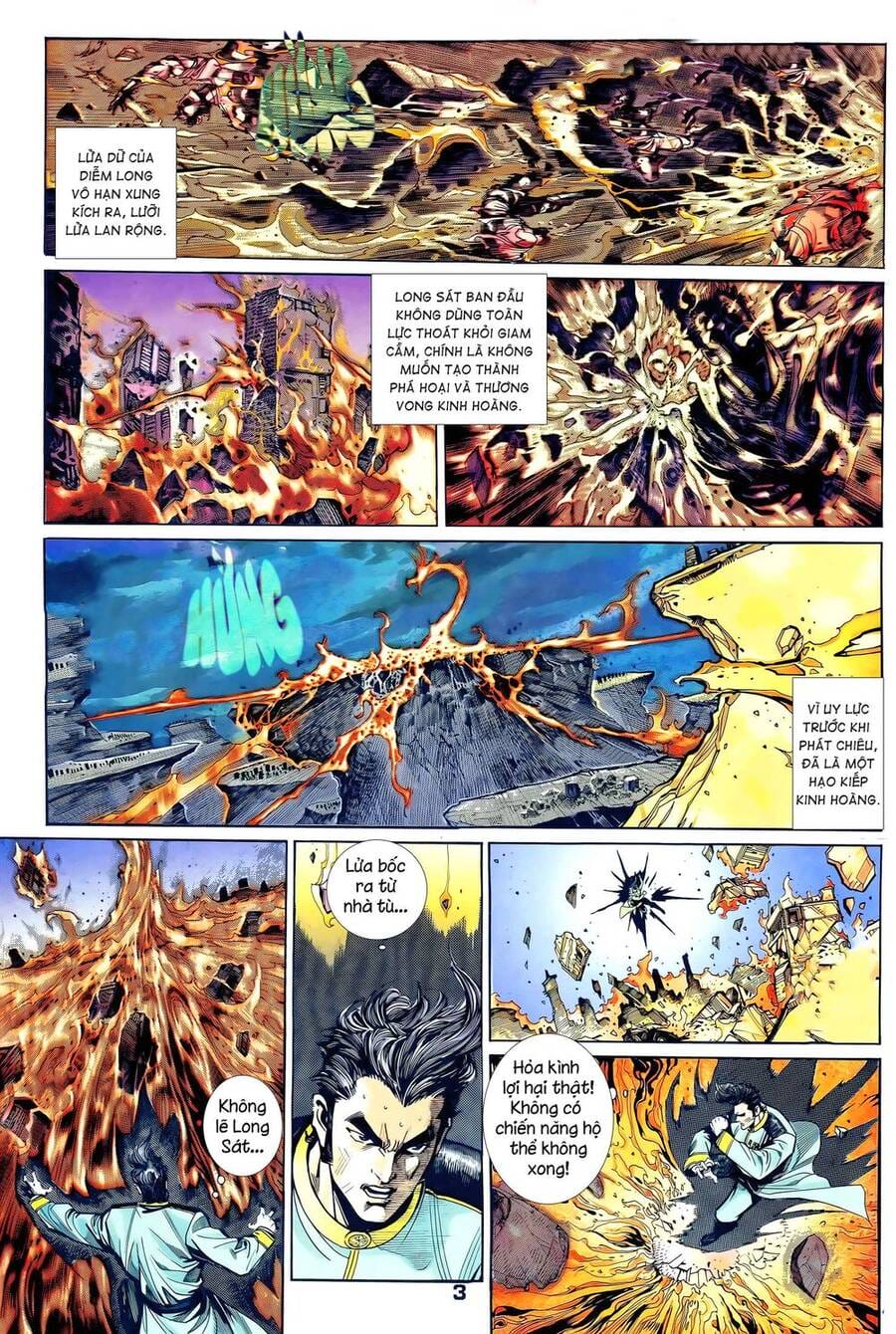 Truyện Tranh Long Hổ 5 Thế trang 8