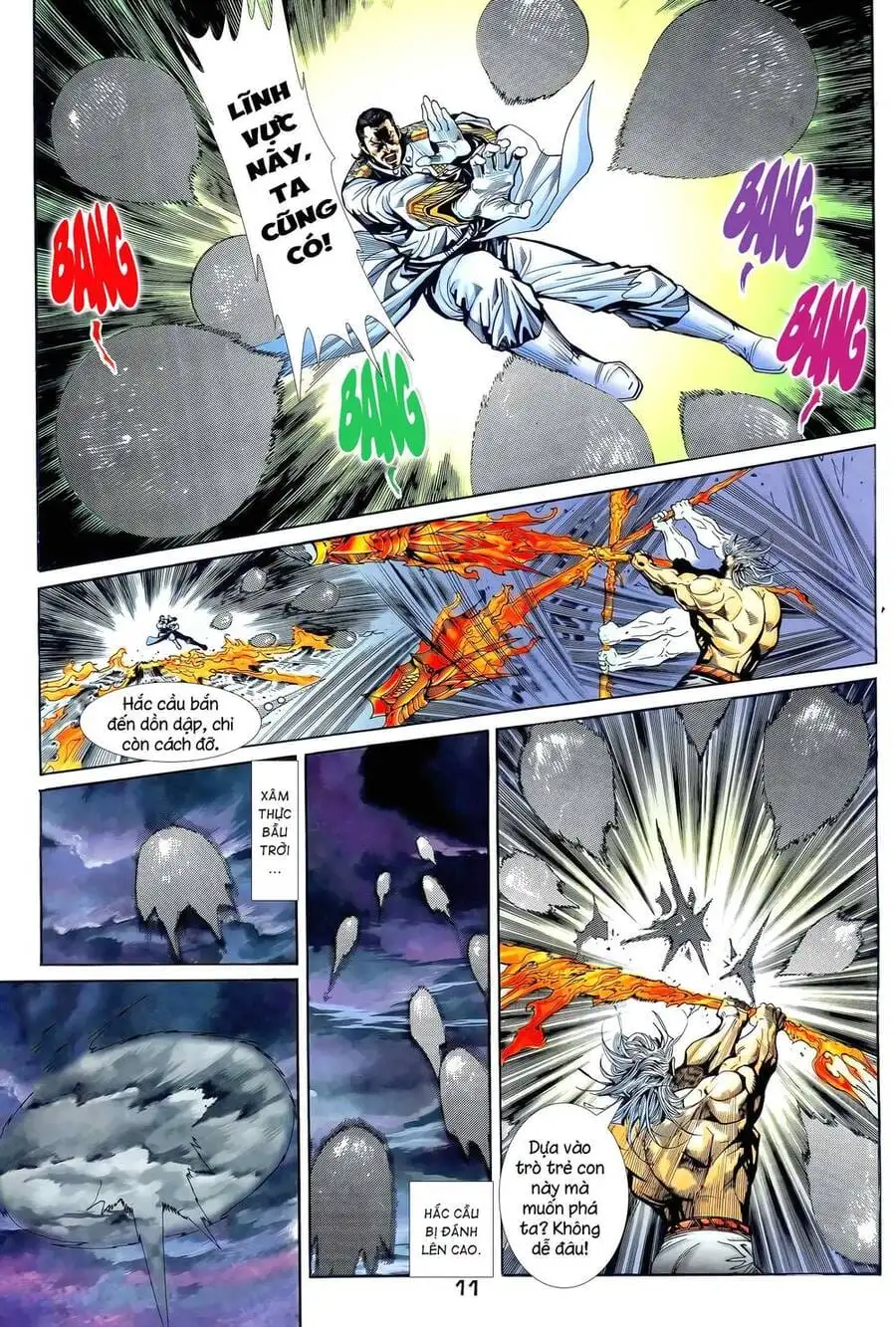 Truyện Tranh Long Hổ 5 Thế trang 8