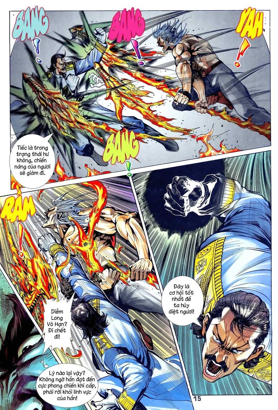 Truyện Tranh Long Hổ 5 Thế trang 8