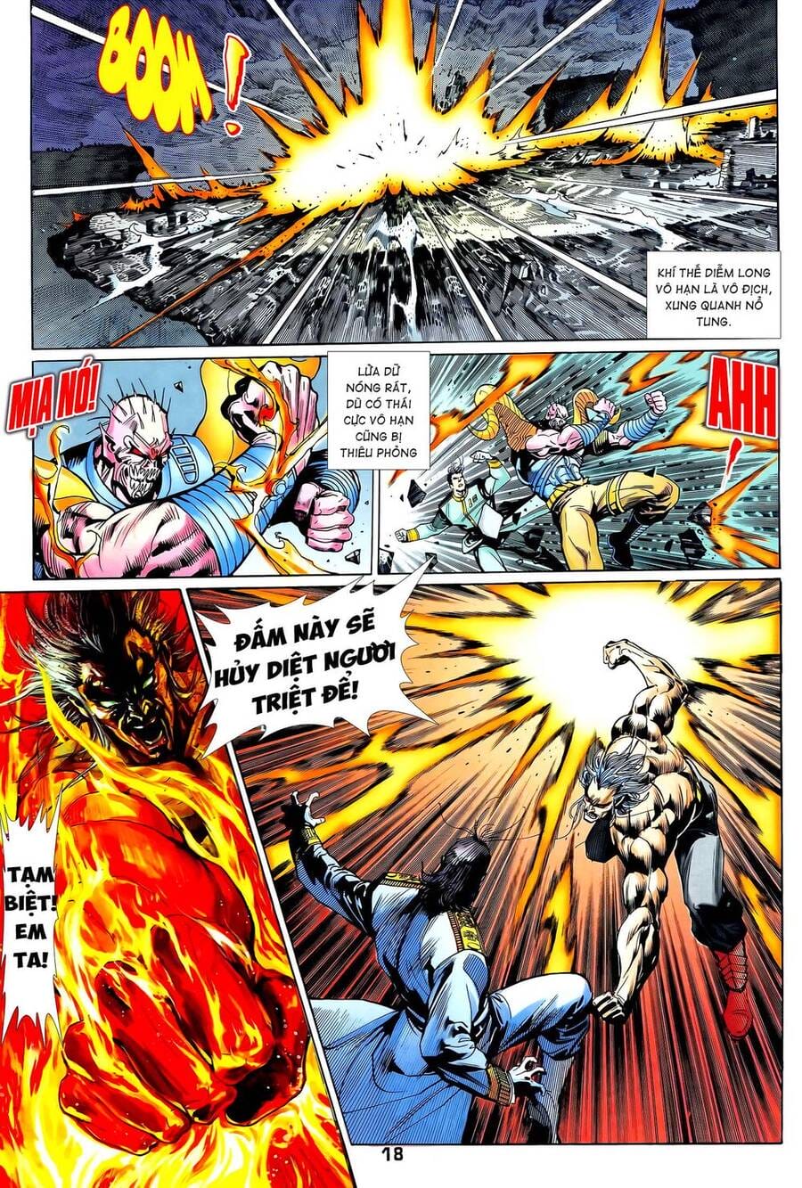 Truyện Tranh Long Hổ 5 Thế trang 8