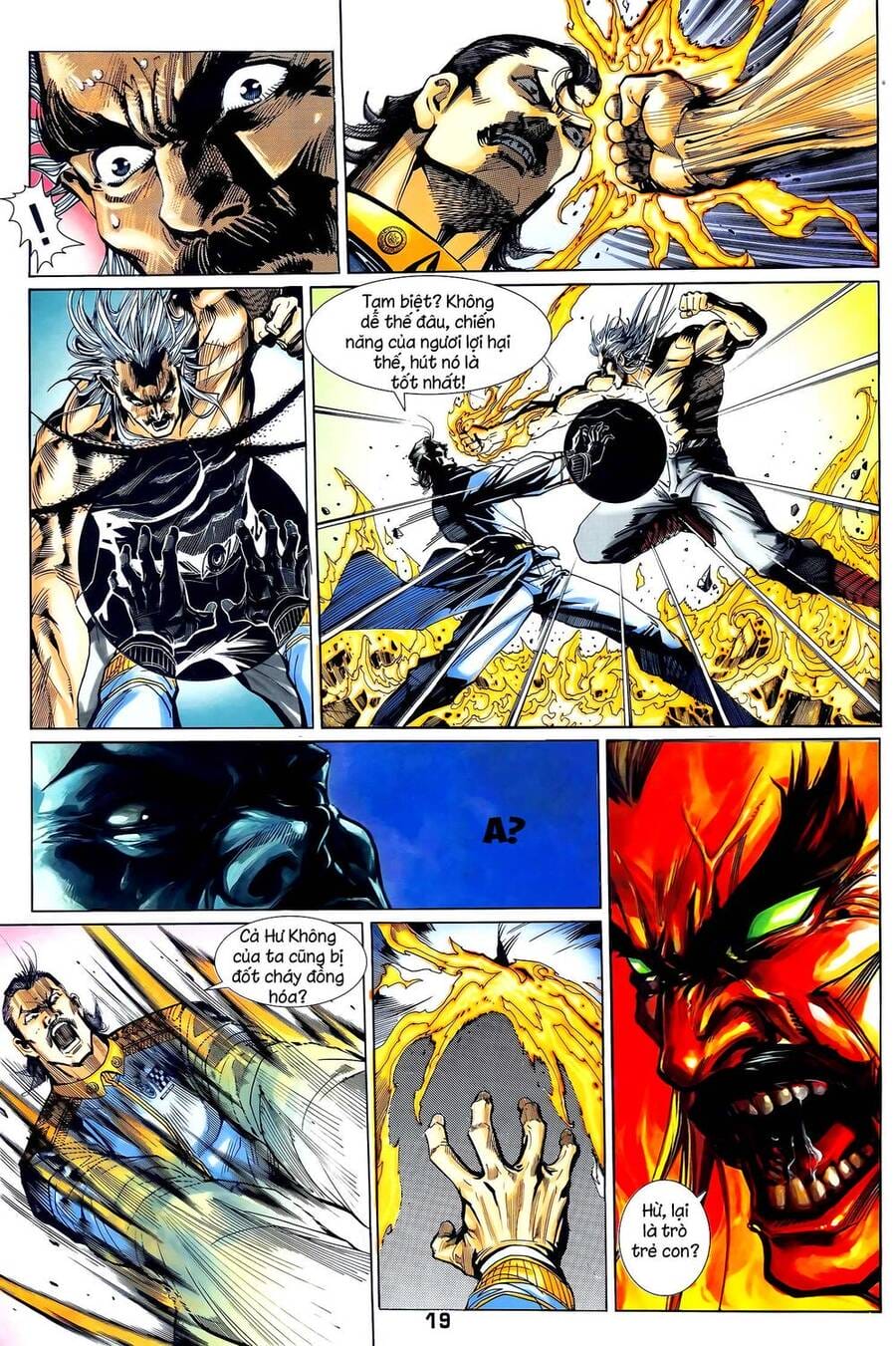 Truyện Tranh Long Hổ 5 Thế trang 8