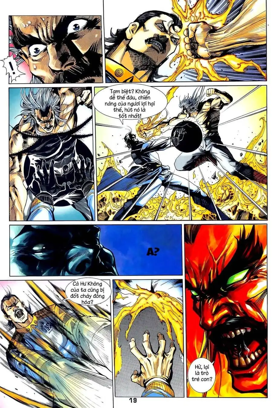 Truyện Tranh Long Hổ 5 Thế trang 8