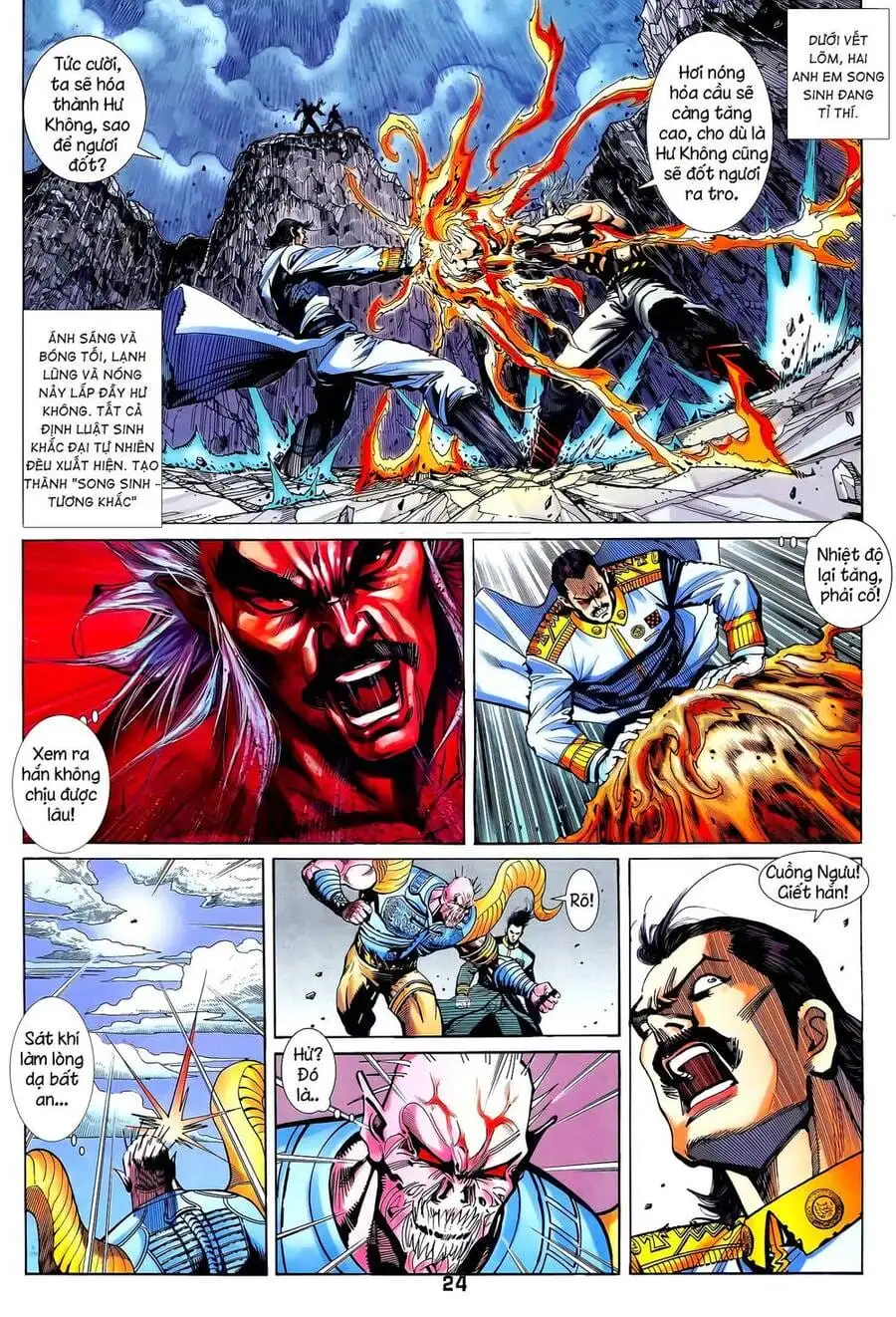 Truyện Tranh Long Hổ 5 Thế trang 8