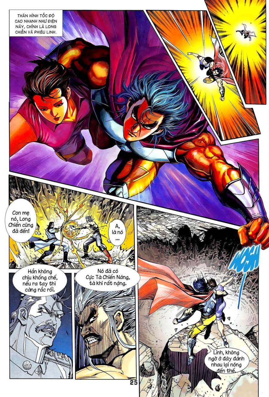 Truyện Tranh Long Hổ 5 Thế trang 8