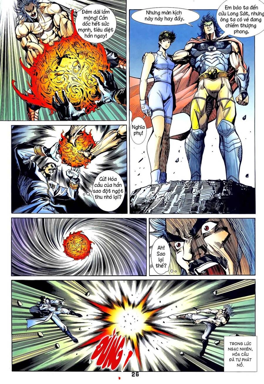 Truyện Tranh Long Hổ 5 Thế trang 8