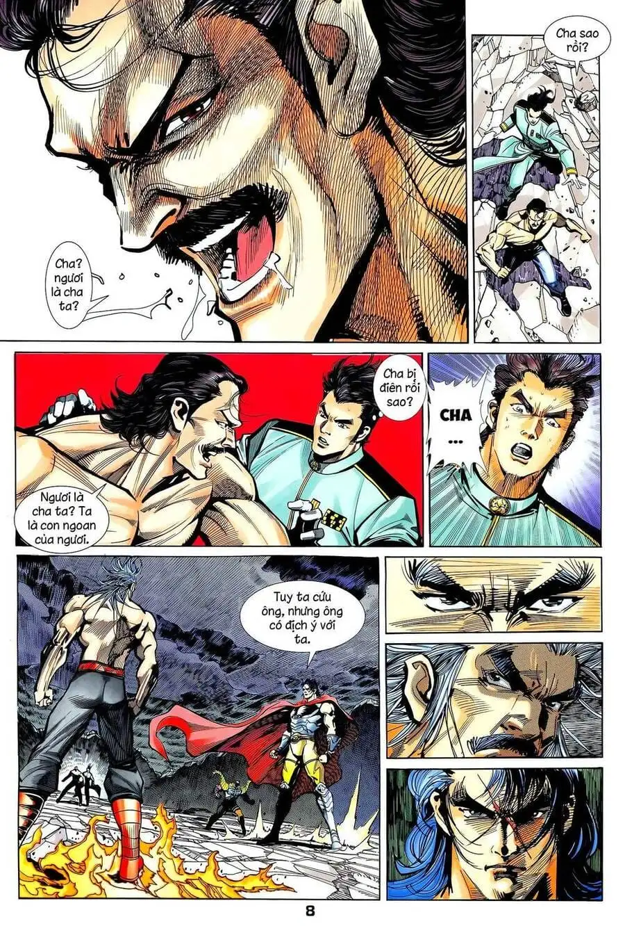 Truyện Tranh Long Hổ 5 Thế trang 8