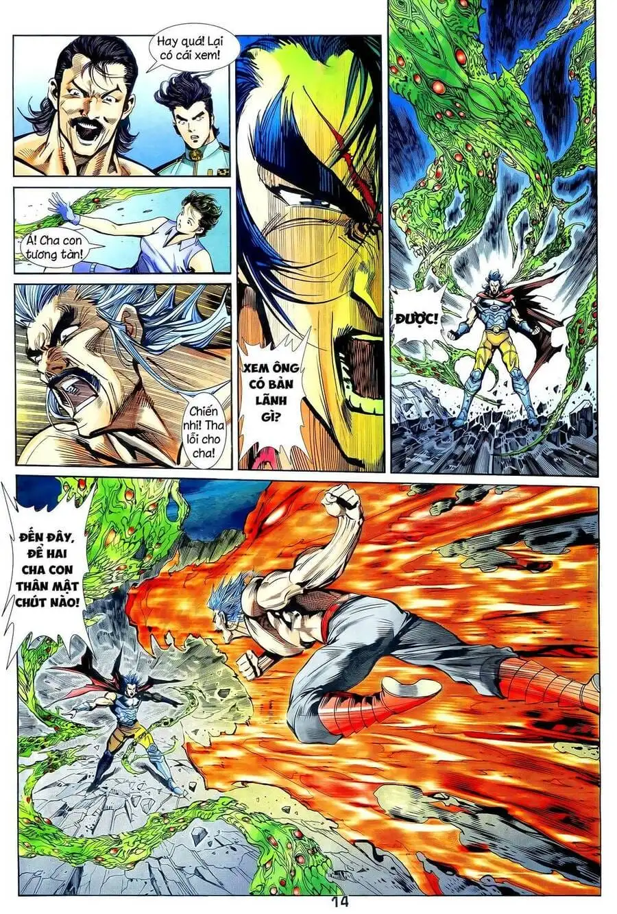 Truyện Tranh Long Hổ 5 Thế trang 8