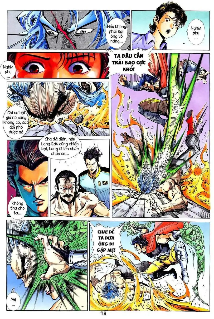 Truyện Tranh Long Hổ 5 Thế trang 8
