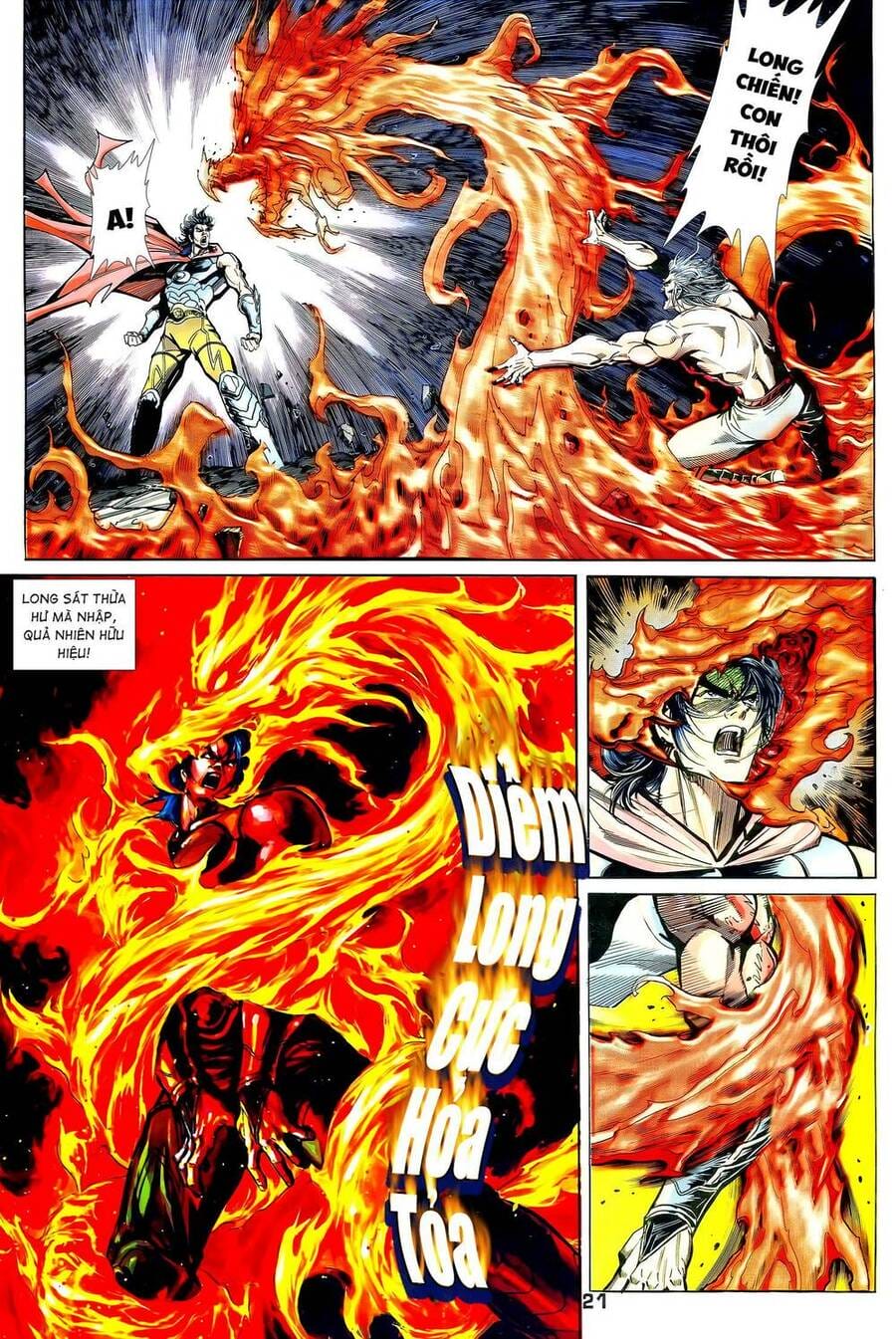 Truyện Tranh Long Hổ 5 Thế trang 8