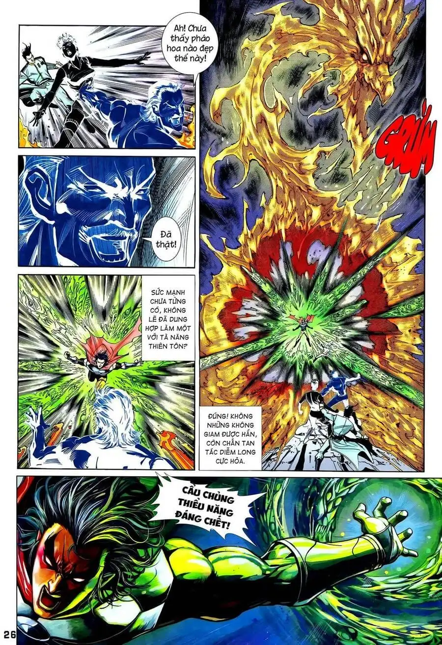 Truyện Tranh Long Hổ 5 Thế trang 8