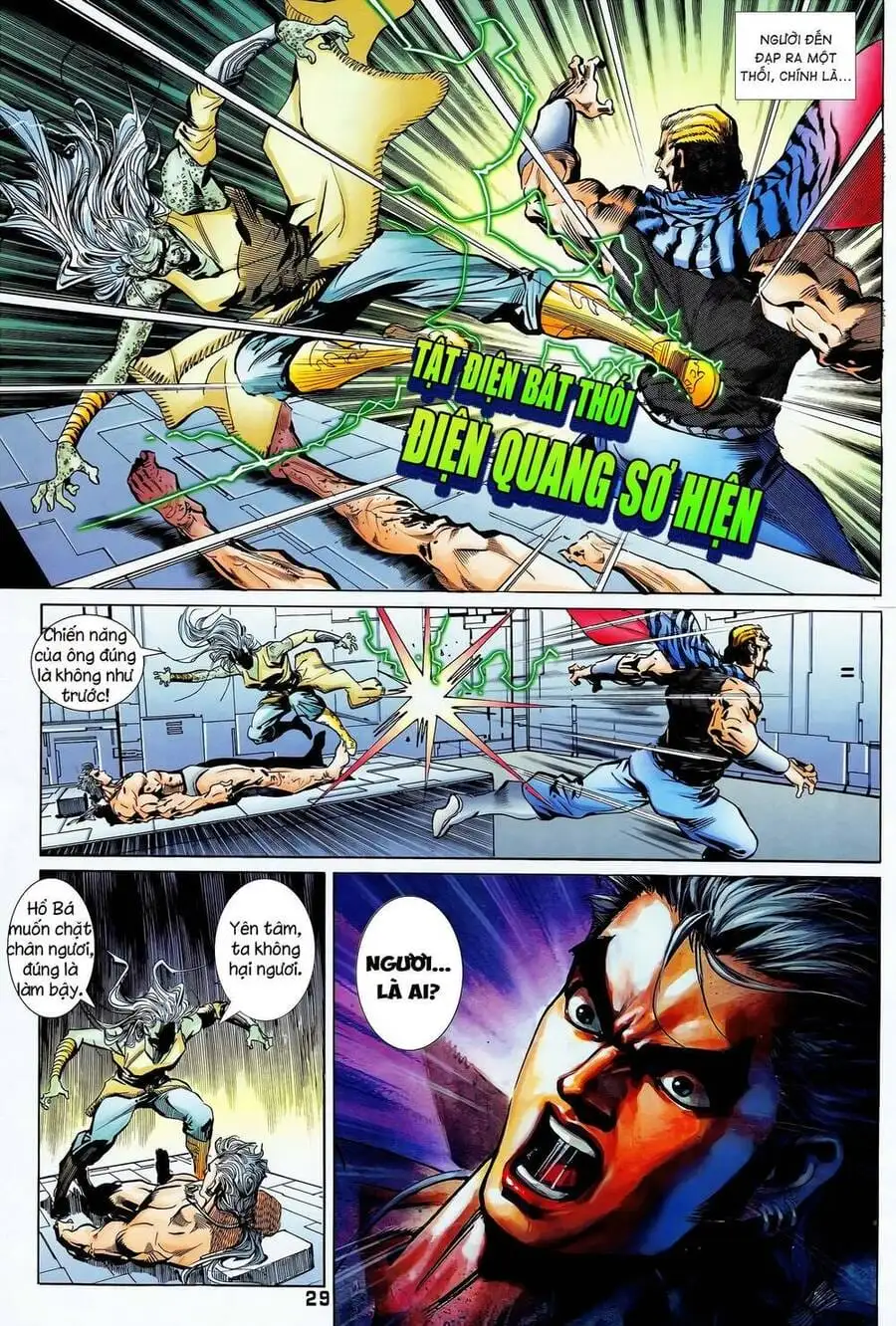 Truyện Tranh Long Hổ 5 Thế trang 8