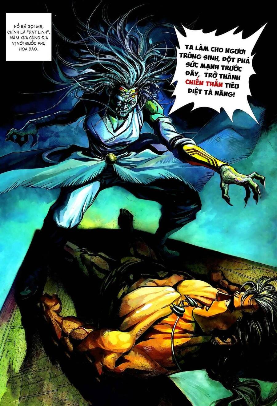 Truyện Tranh Long Hổ 5 Thế trang 8