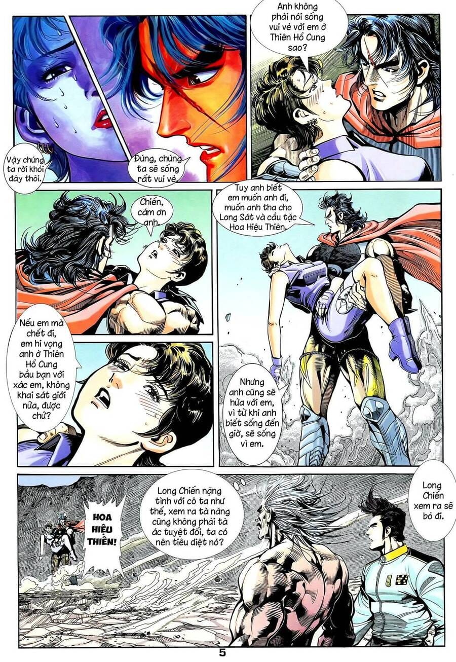 Truyện Tranh Long Hổ 5 Thế trang 8
