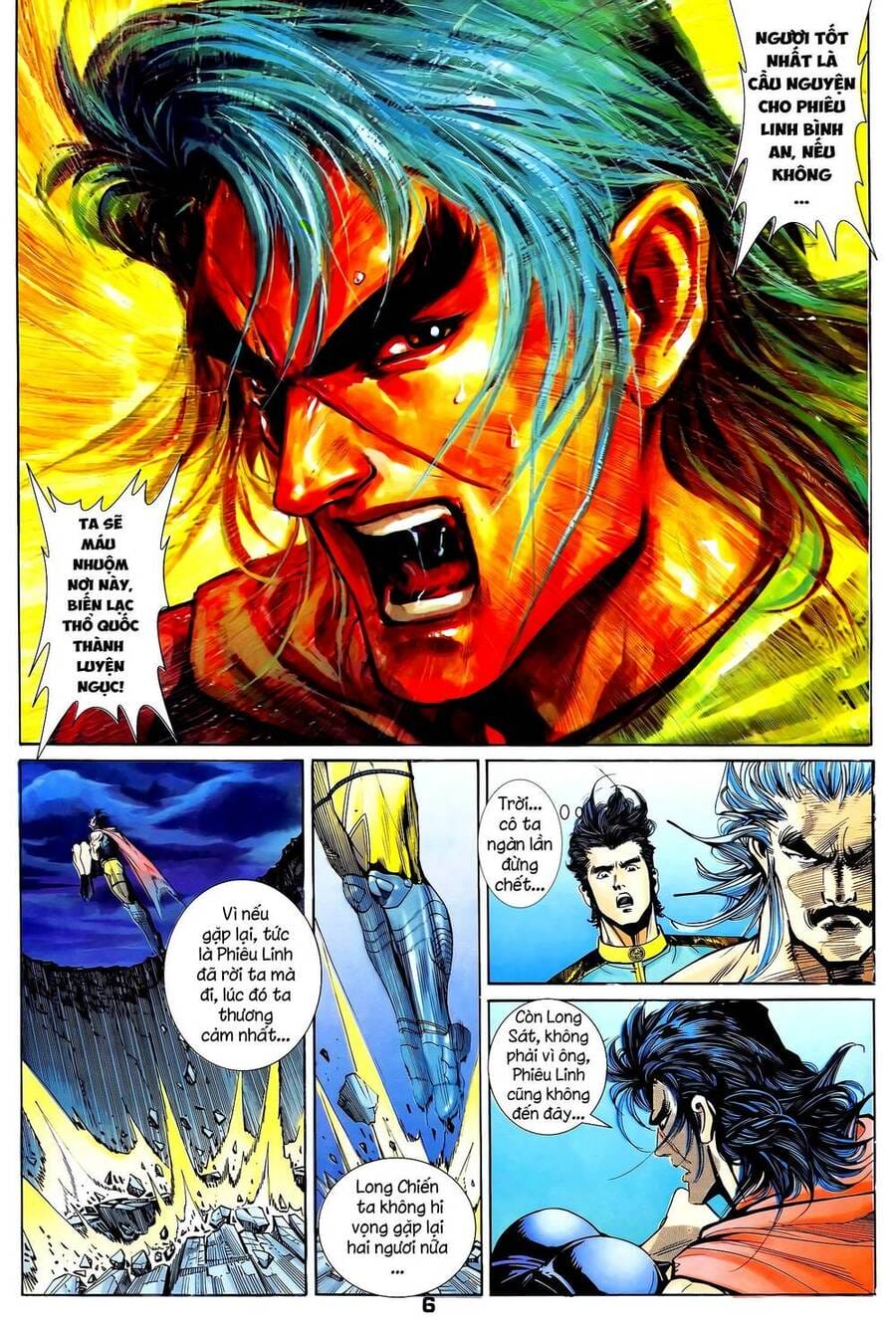 Truyện Tranh Long Hổ 5 Thế trang 8