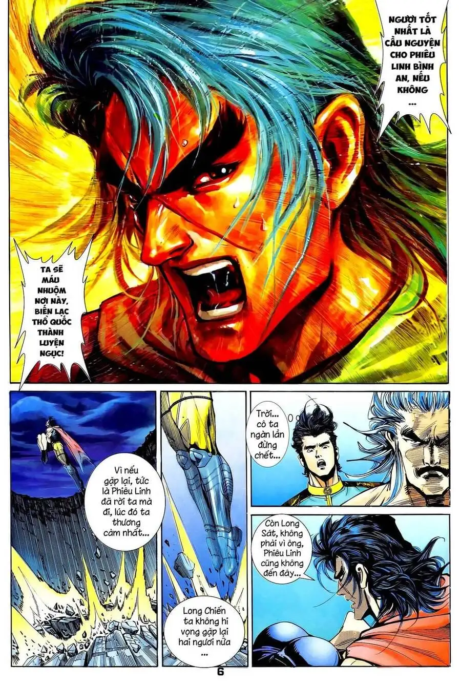 Truyện Tranh Long Hổ 5 Thế trang 8