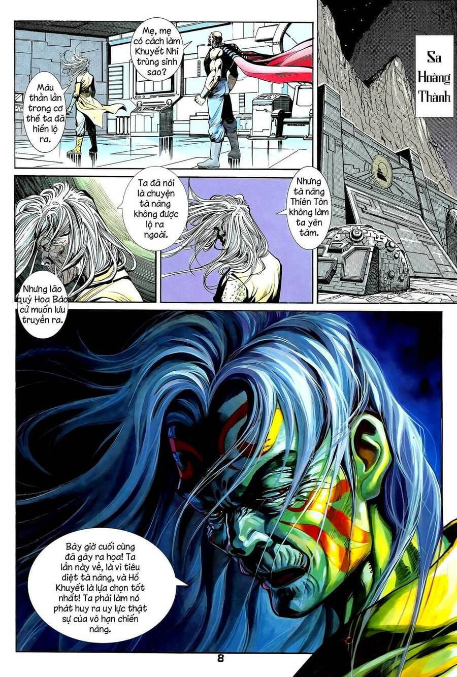 Truyện Tranh Long Hổ 5 Thế trang 8