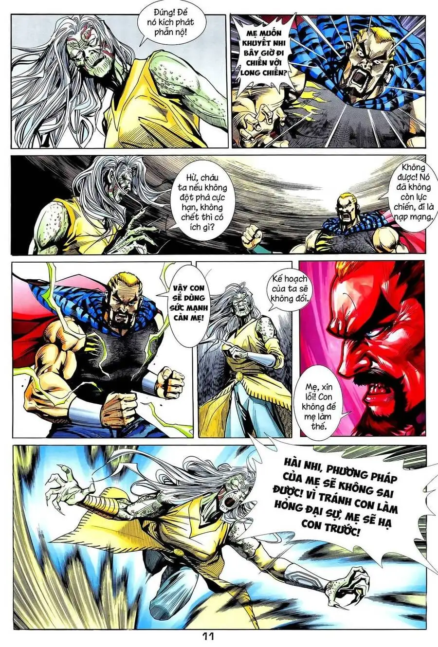 Truyện Tranh Long Hổ 5 Thế trang 8
