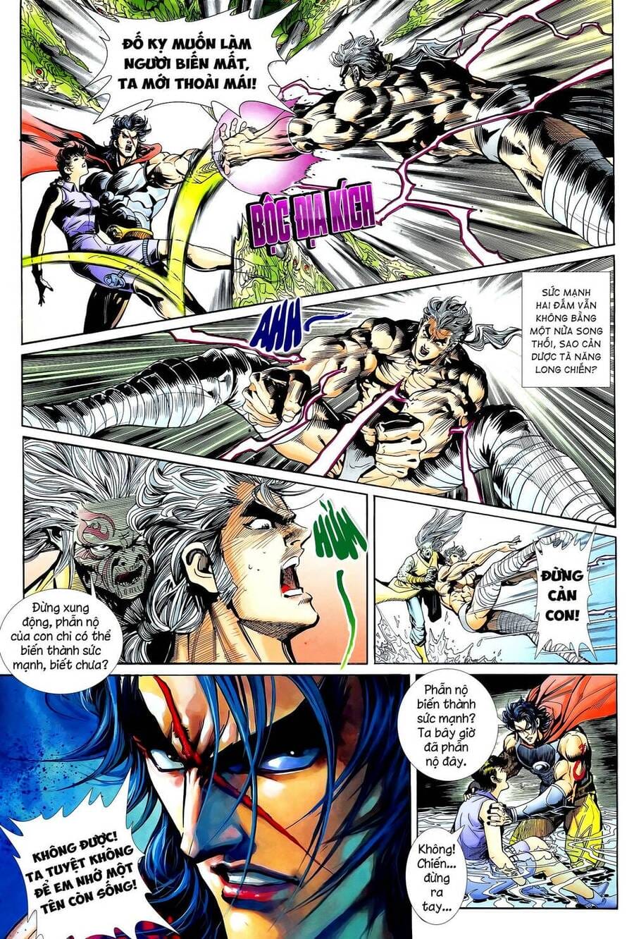 Truyện Tranh Long Hổ 5 Thế trang 8