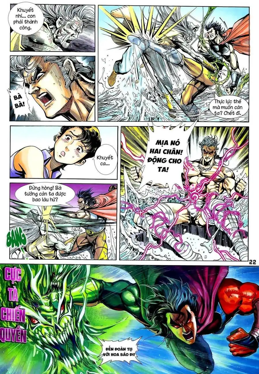 Truyện Tranh Long Hổ 5 Thế trang 8