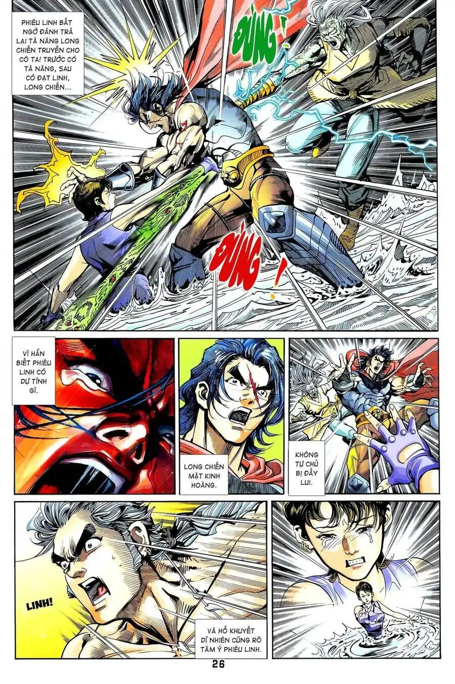 Truyện Tranh Long Hổ 5 Thế trang 8