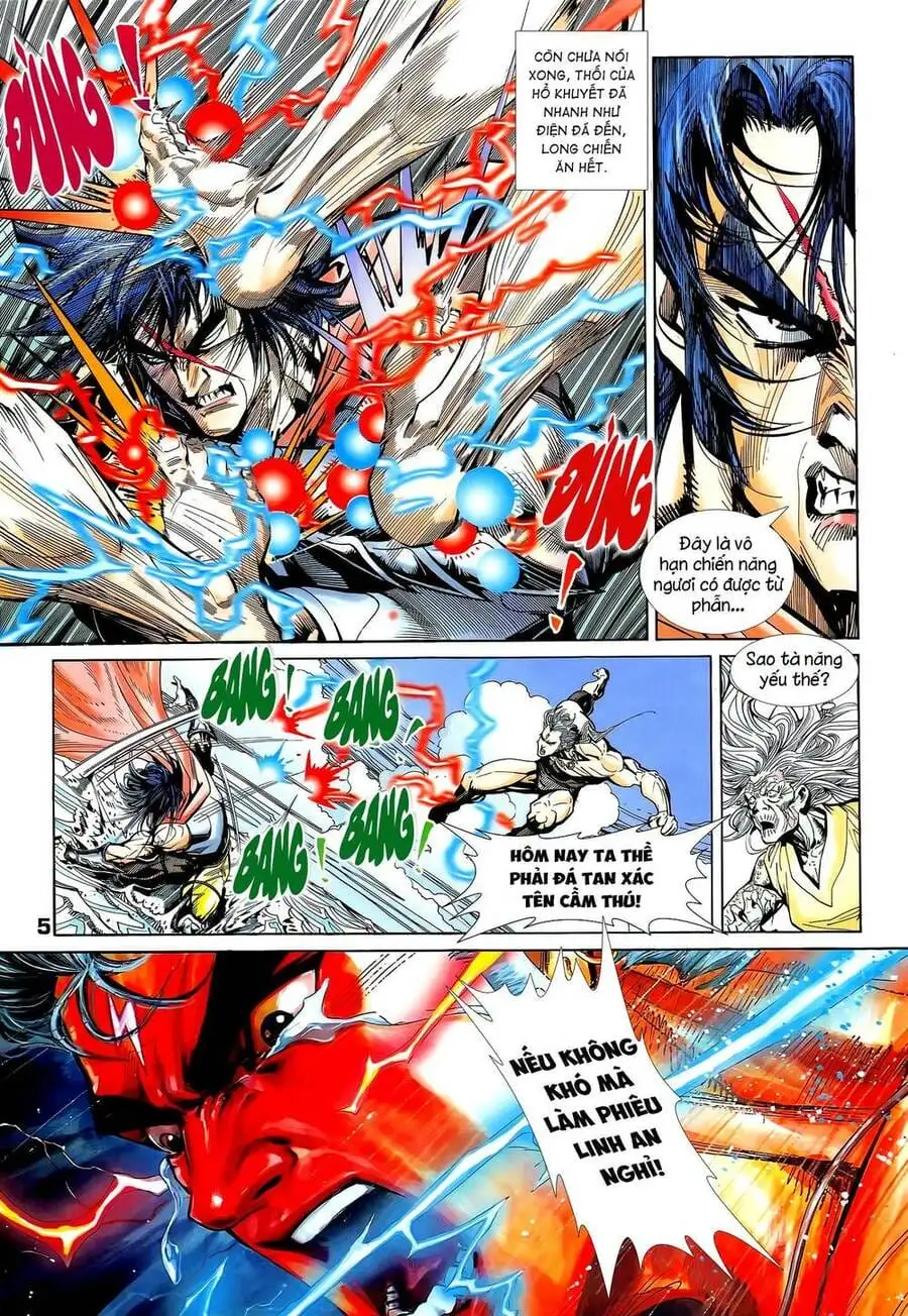 Truyện Tranh Long Hổ 5 Thế trang 8