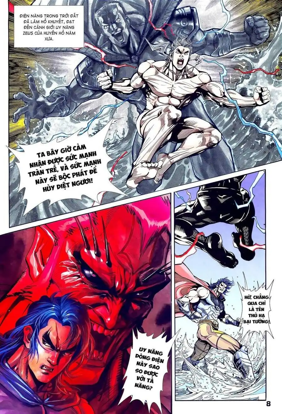 Truyện Tranh Long Hổ 5 Thế trang 8