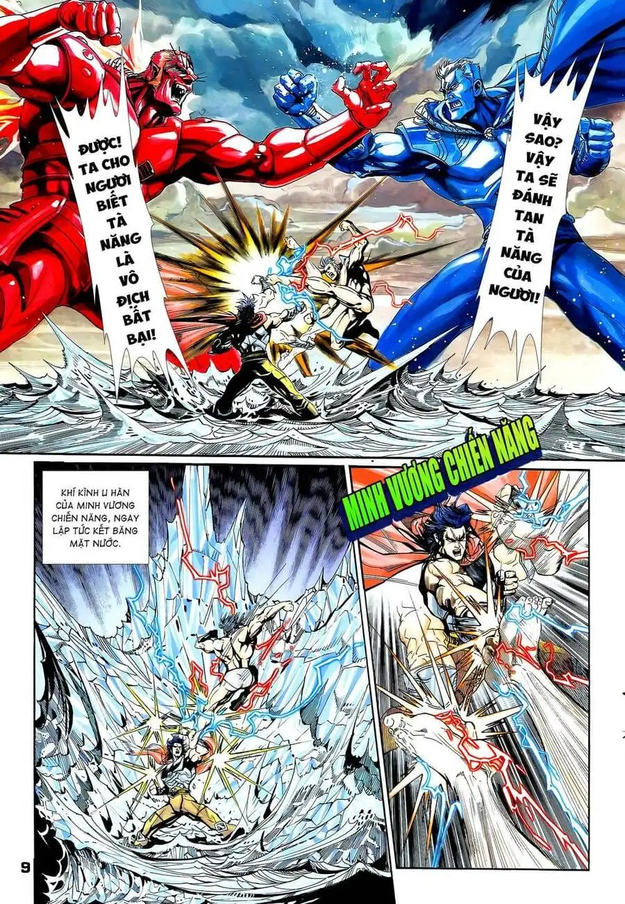 Truyện Tranh Long Hổ 5 Thế trang 8