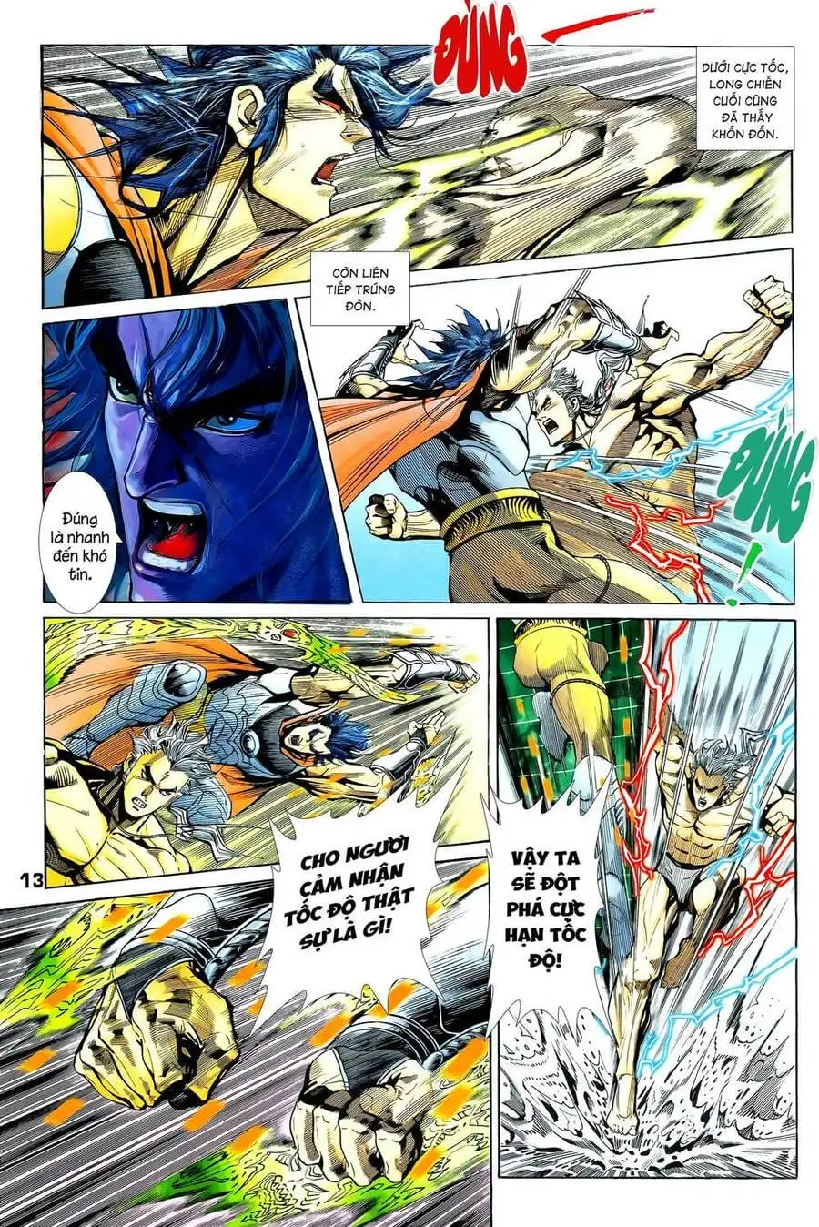 Truyện Tranh Long Hổ 5 Thế trang 8