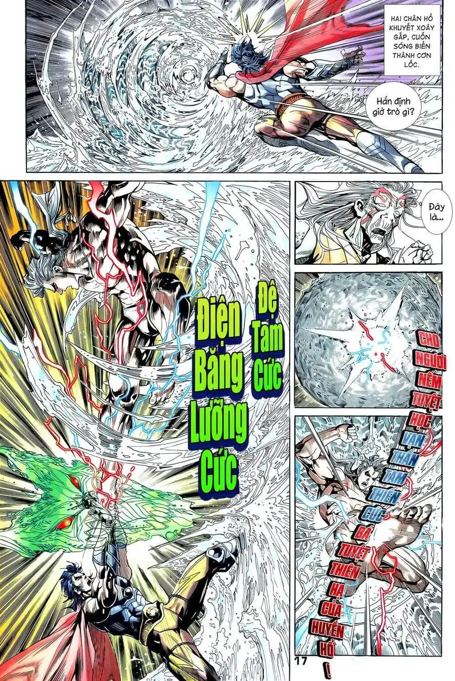 Truyện Tranh Long Hổ 5 Thế trang 8
