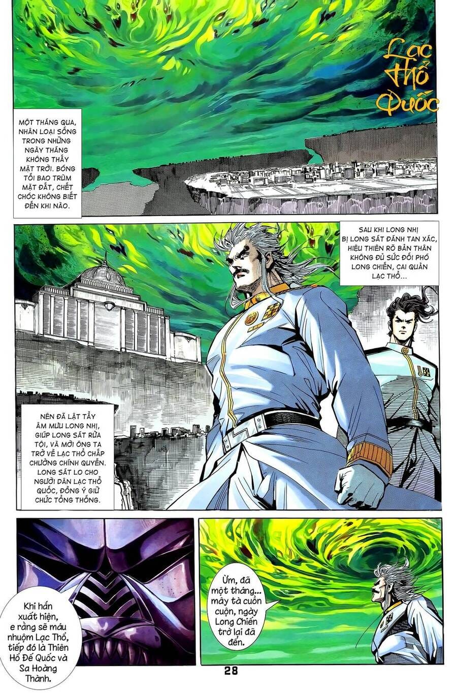 Truyện Tranh Long Hổ 5 Thế trang 8