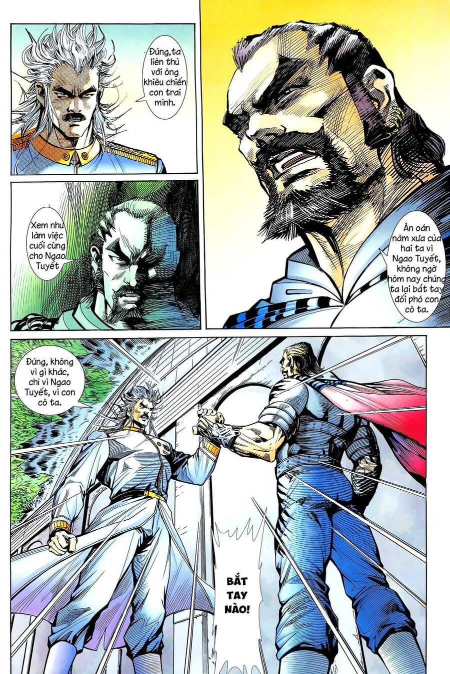 Truyện Tranh Long Hổ 5 Thế trang 8