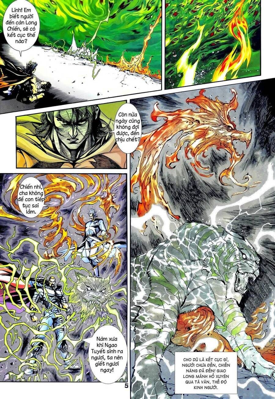 Truyện Tranh Long Hổ 5 Thế trang 8