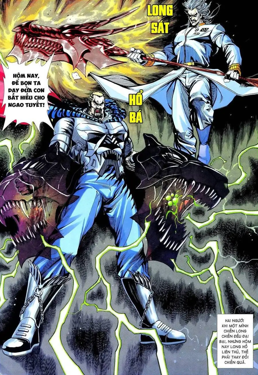Truyện Tranh Long Hổ 5 Thế trang 8