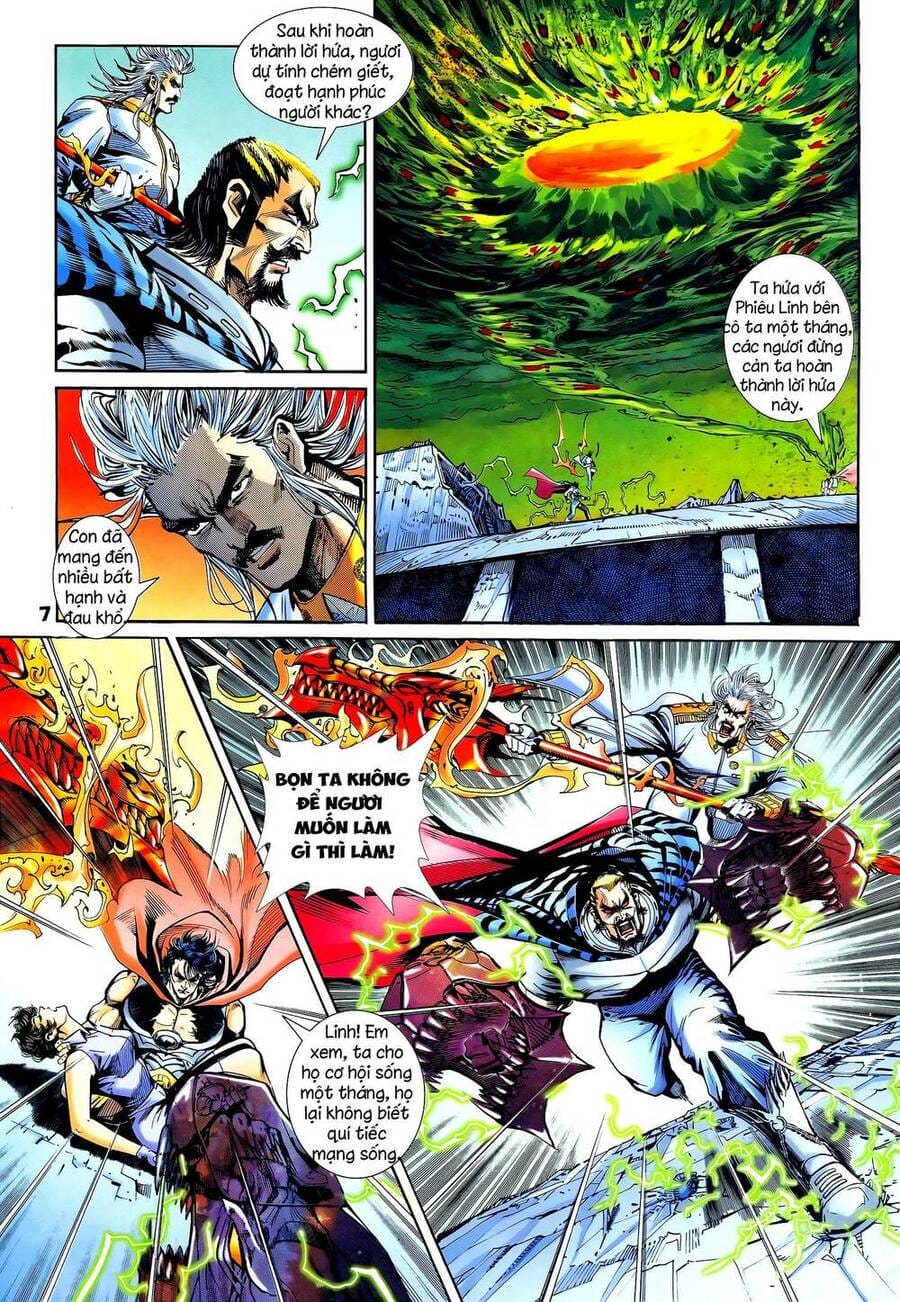 Truyện Tranh Long Hổ 5 Thế trang 8